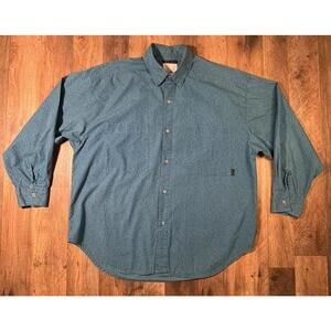 Vintage Esprit Sport Shirt Mens L All Over Print 80s 90s Retro Blue Spiral AOP.